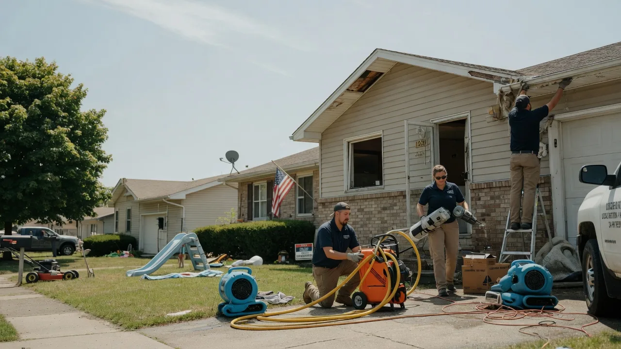 Water Damage Restoration in Media, IL near me